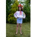 Embroidered blouse for girl "Pure Tenderness"